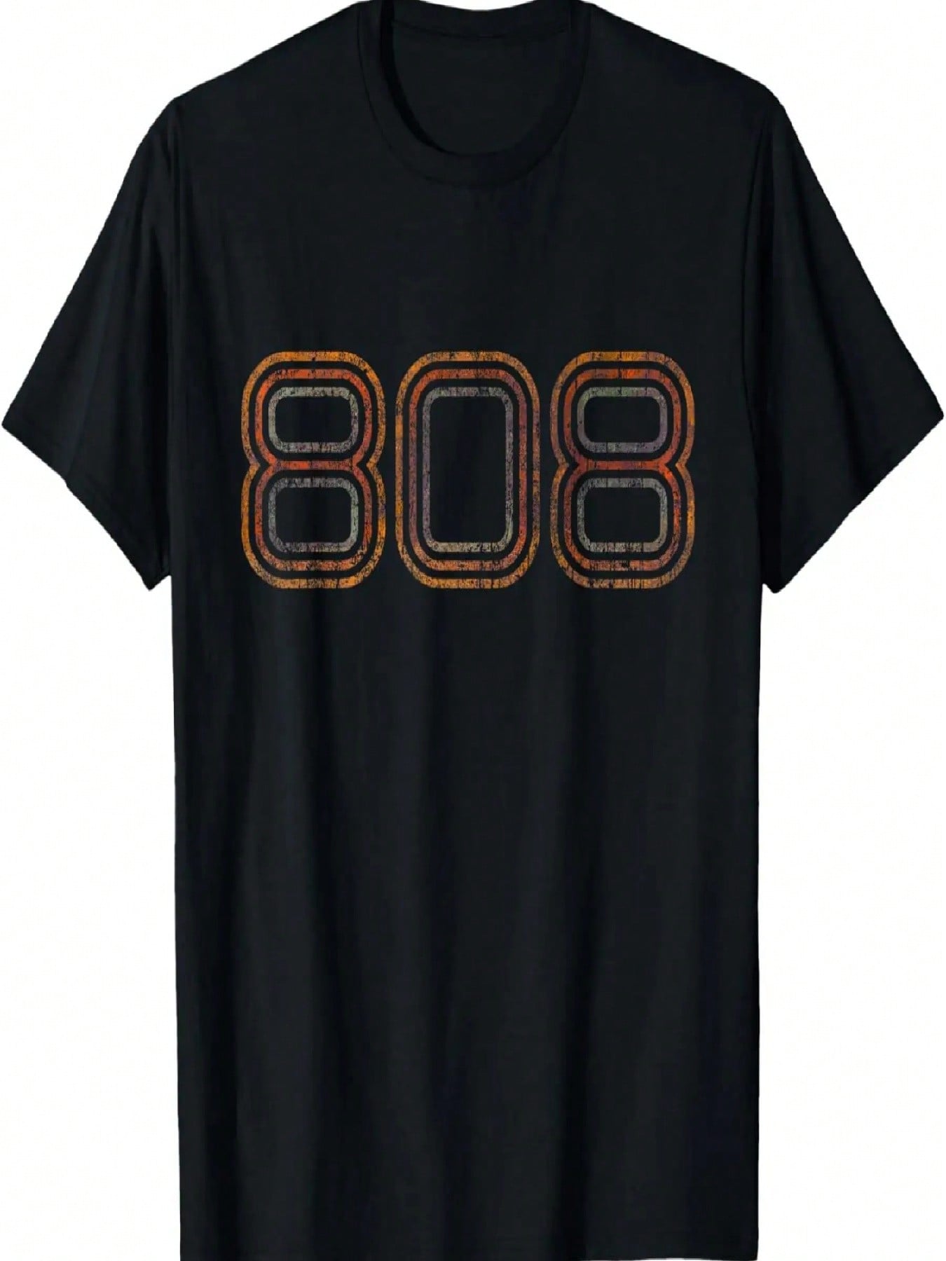 Драм-машина 808, , Музыка 80-х Винтажная Ретро Потертая Футболка S разноцветный