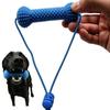 Dog Toothbrushing Toy Suction Cup Pull Rope Dental Chew Stick Rubber Teeth Cleaning Toy Interactive Snack Dispensing Ball