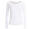 Shop   Women Long Sleeve Round T shirT Beige Dai Wsh 12128