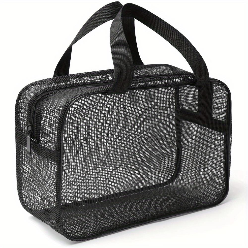 Quick Dry Easily Carry Bathroom Carry Tote Tote Bag Storage Bag Mesh Shower Quick Dry Shower Mesh Shower Bag Big Pockets