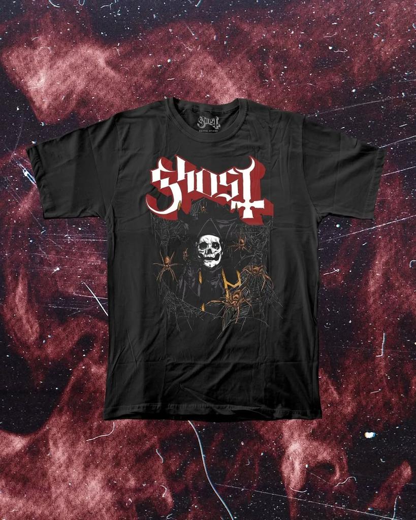 Summer T-shirt Men's Hip Hop Streetwear Casual Cotton Oversized Y2k Tee Death Metal TShirt Punk Rock Short Sleeves Mans Clothing