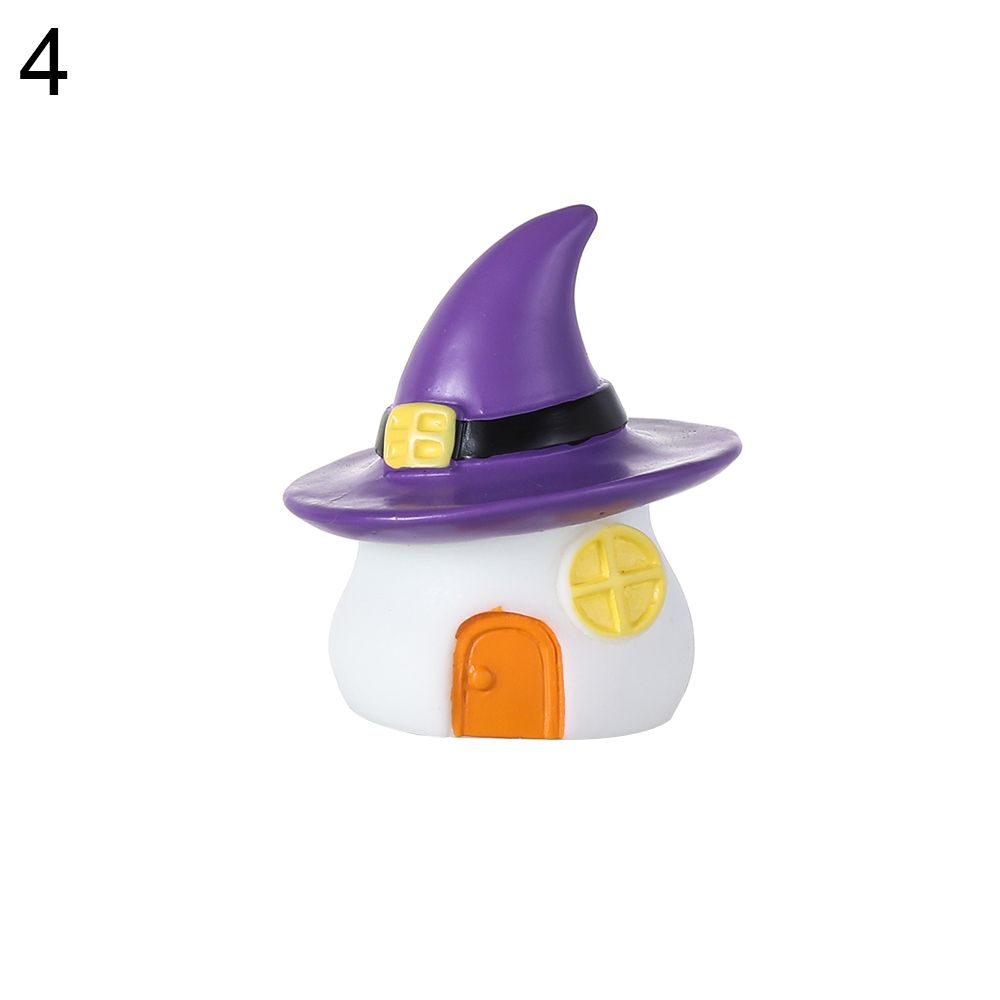 Miniature Figurines Mini Micro Landscape Ornaments Halloween Decor Resin Craft Halloween Ornaments