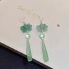 S925 Sterling Silver Pearl Stud Earrings - Light Luxury, High-End, Retro, Ins Style