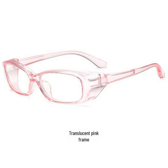 Trendy Plain Anti-Blue Light Small Square Frame Glasses for Men and Women - Jelly Color YY3379