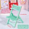 Creative Cute Folding Stool Phone Holder - Practical Desktop Ornament & Gift
