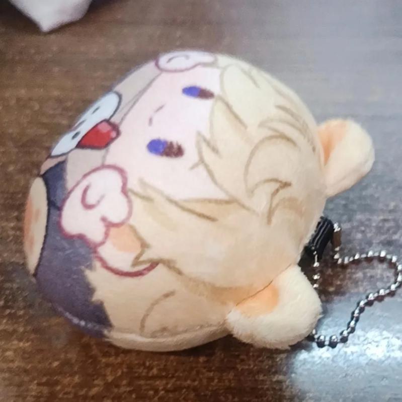 10 cm Hetalia Axis Powers Mini-Plüschpuppen-Anhänger Feliciano Vargas Alfred F. Jones Polandball – Niedliches Plüschtier für Anime-Fans