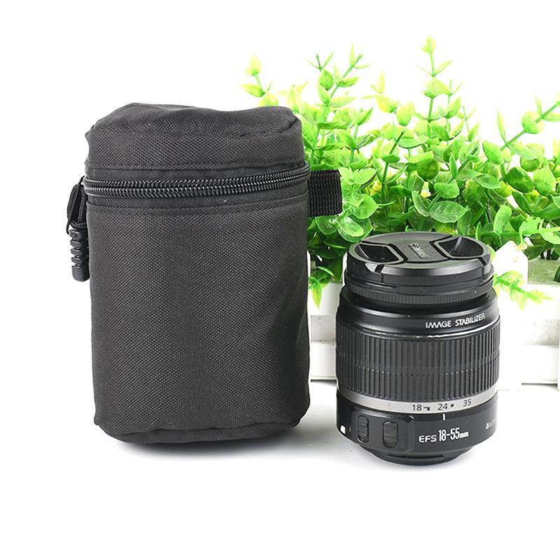1 Piece Photography Accessories Luxury Camera Lens Bag Pouch Case For Canon Lens Nikon  Olympus Fuji
