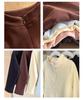 Children's 2025 Spring/Autumn Boys' Solid Round Neck Sweatshirt & Girls' Fashionable Korean-Style Shirt