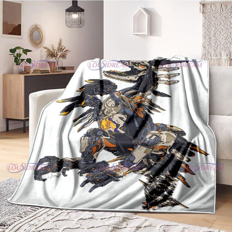 Deka pre milovníkov hier Horizon Zero Dawn Gaming Throw Deka Fleecová deka Deka pre dospelých a deti Prikrývka pre hráčov Darčeky