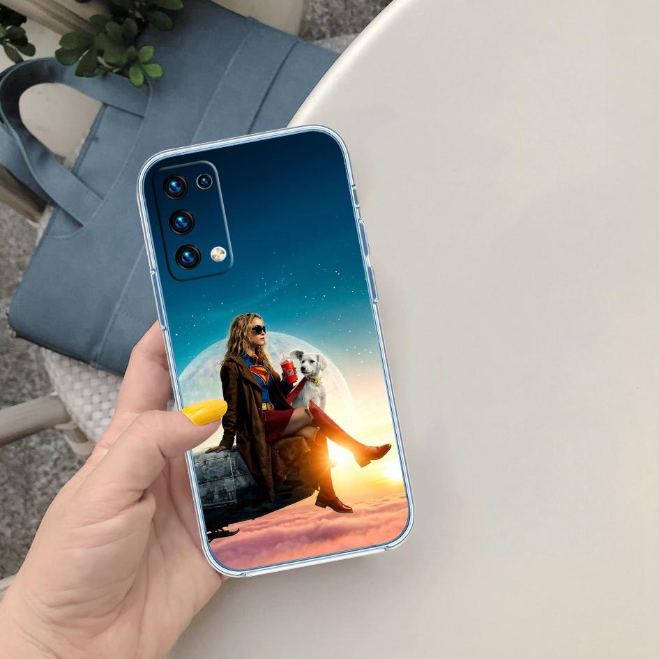 PP60 Supergirl Transparent Phone Case for Motorola Moto G40 G04 G05 One Ace Action Fusion + Plus Hyper Macro Vision Zoom
