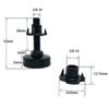 4x 3/8" Threaded Leveling Feet Adjustable Table for Tables Chairs Cabinets Sofa