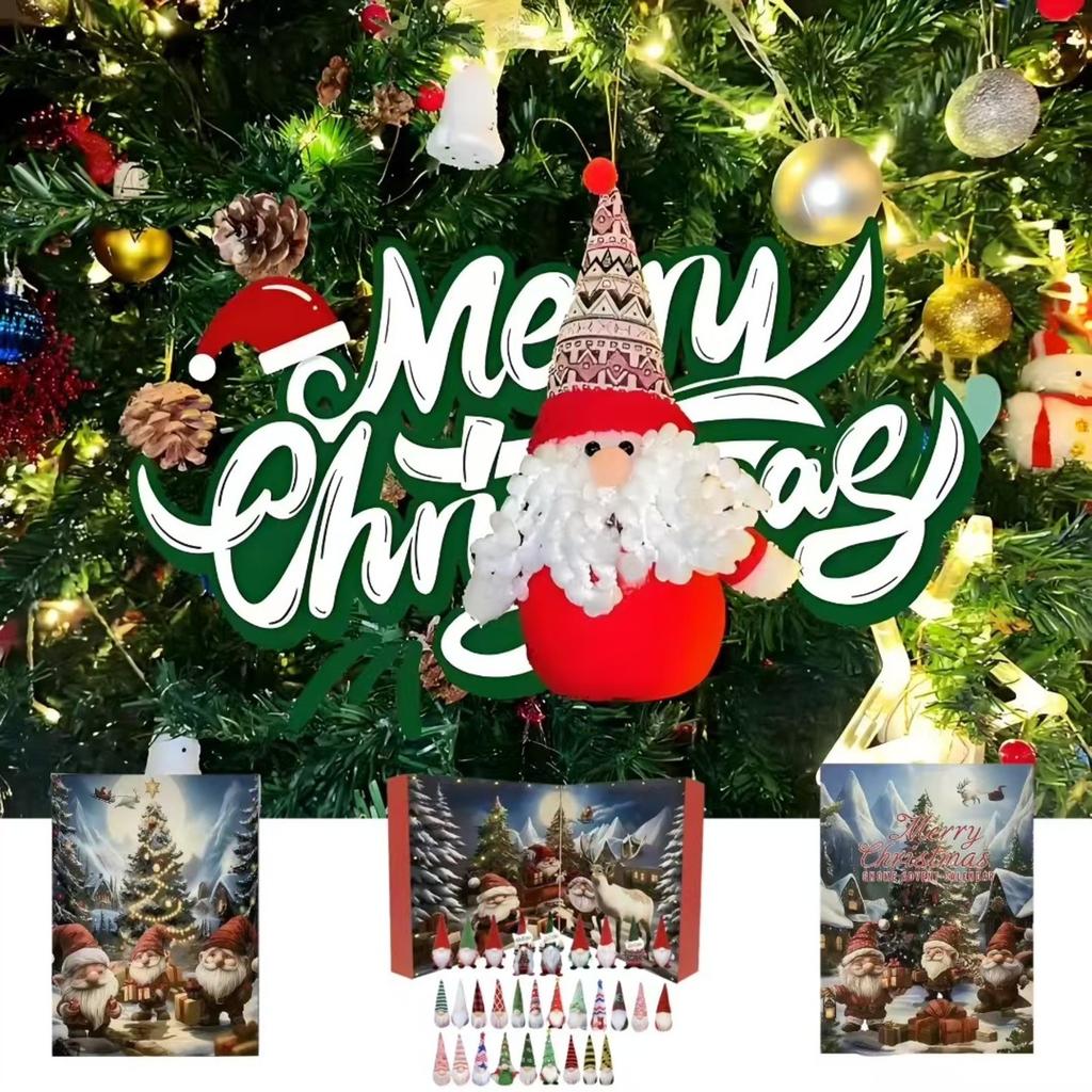 24 Plyšových skřítků Odpočítávací kalendář