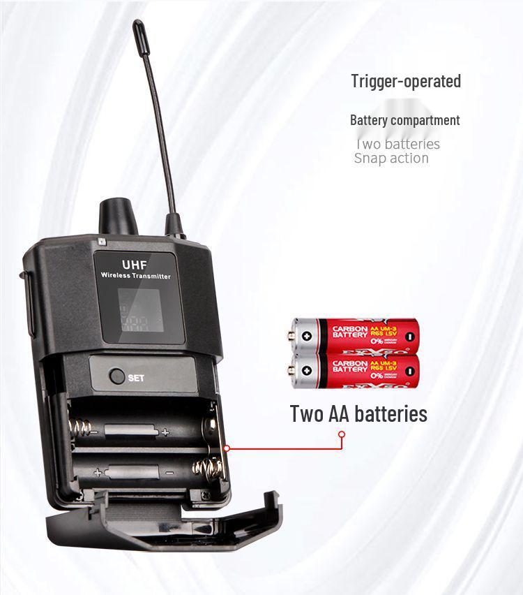 UHF Wireless Lavalier Microphone for Mobile Live Streaming & Vlogging - Special Offer