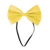 Bow Tie - 20 - Fluorescent Yellow - Fabric - Adult - Man