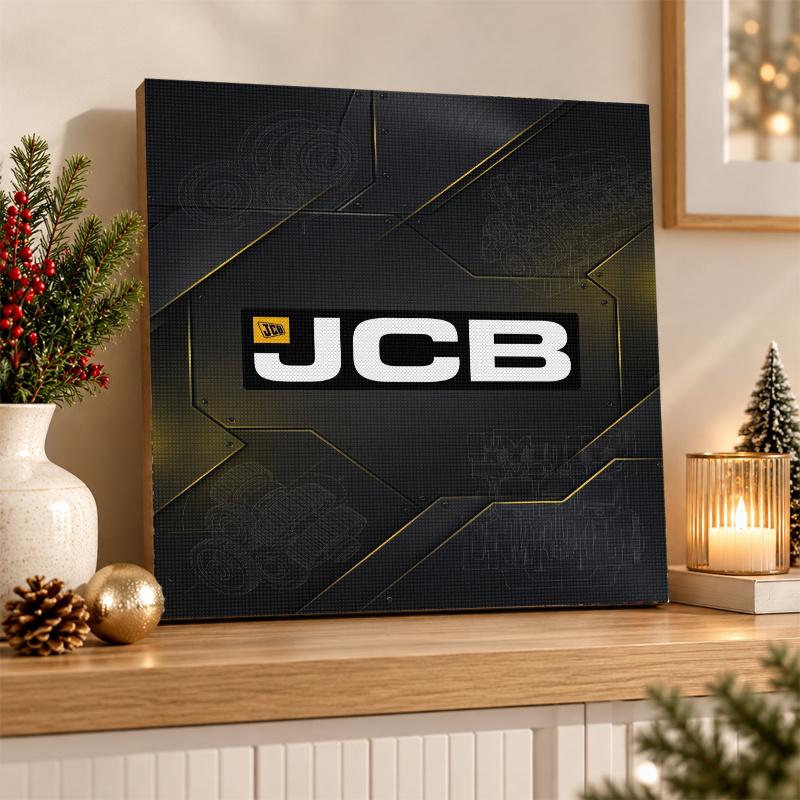 JCB Diamond Painting Kit 5D Full Drill DIY Diamond Mosaic Wall Art Home Decor