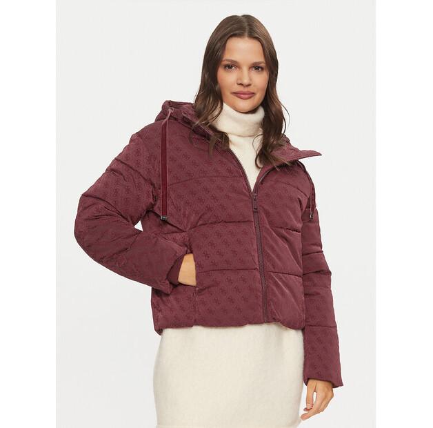 

Пуховик Guess Daisy W4BL36 WGJZ0 бордовый Regular Fit XL