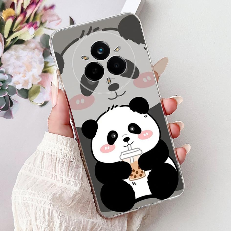 Für Realme 14 Pro 5G Hülle 2025 Cover Cooler Drache Löwe Cartoon Weiche Klare Silikon Handyhüllen Für Realme 14 Pro+ 14Pro Plus Capa