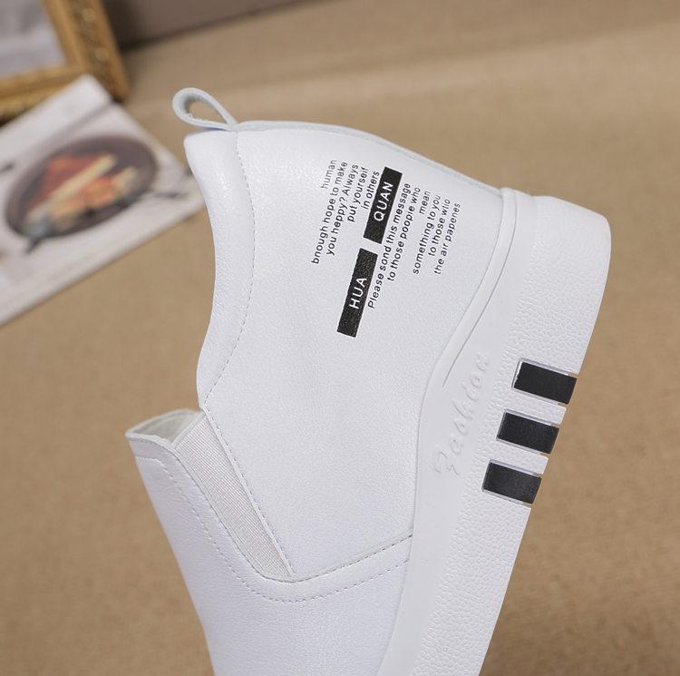 Inner Height-increasing Women's Shoes Spring and Summer New Casual Shoes Slope Heel Versatile Women's Single Shoes