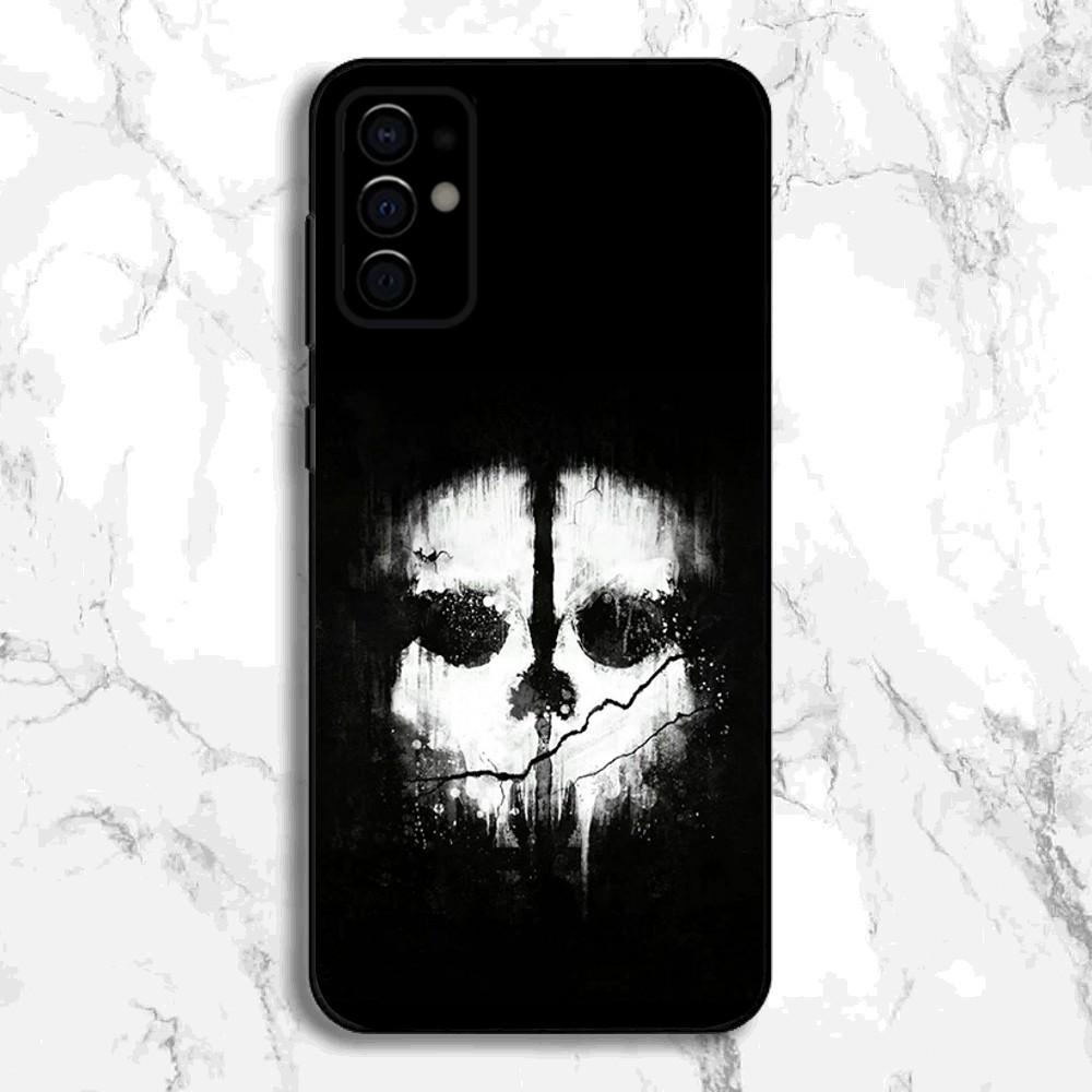 

C-COD Call Of D-Duty Ghost Phone Case For Samsung S24,S21,S22,S23,S30,Ultra,S20,Plus,Fe,Lite,Note,10,9,5G Black Soft Cover Samsung S10plus