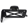 Metal Motorcycle  Retro  Side  License  Plate  Holder Tail Lamp Frame Bracket Modified Parts