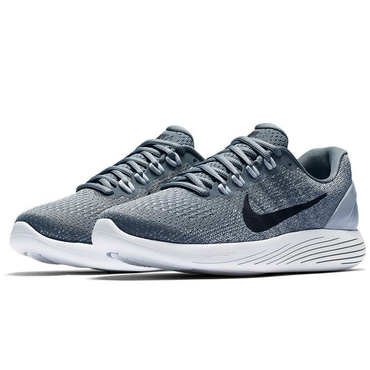 New Nike Lunarglide 9 Cool Grey Black Pure Platinum Women's 904716-002