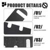 5pcs Thickness Adjustable Door Hinge Shims Furniture Leveling Waterproof Hinge Spacers Durable Spacing Spacer Hardware