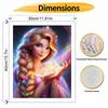 Disney animation digital oil painting Rapunzel diy handpainted coloring painting home decoration art supplies for living room gift wall