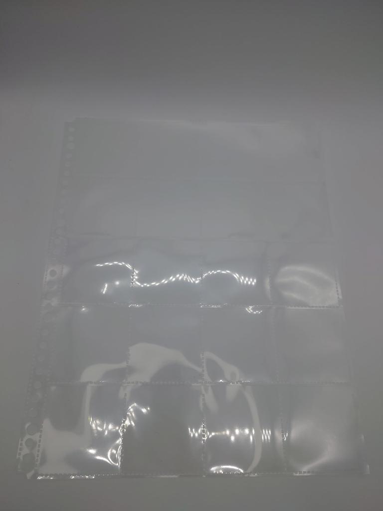 compatible with seal wafer Storage solution declaration A4 30 holes 20 pockets 40 sheets Made in Japan Sleeve x Research 40 sheets for seal [Refill