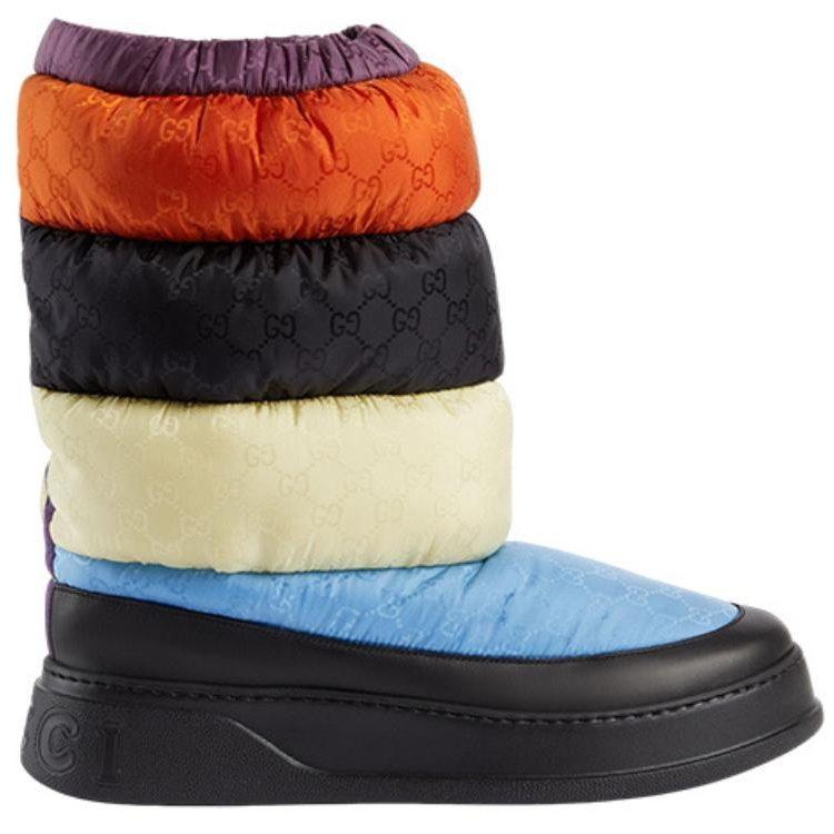 Gucci Padded Snow Boot 'Black Multi-Color' 724046 FABHX 4946