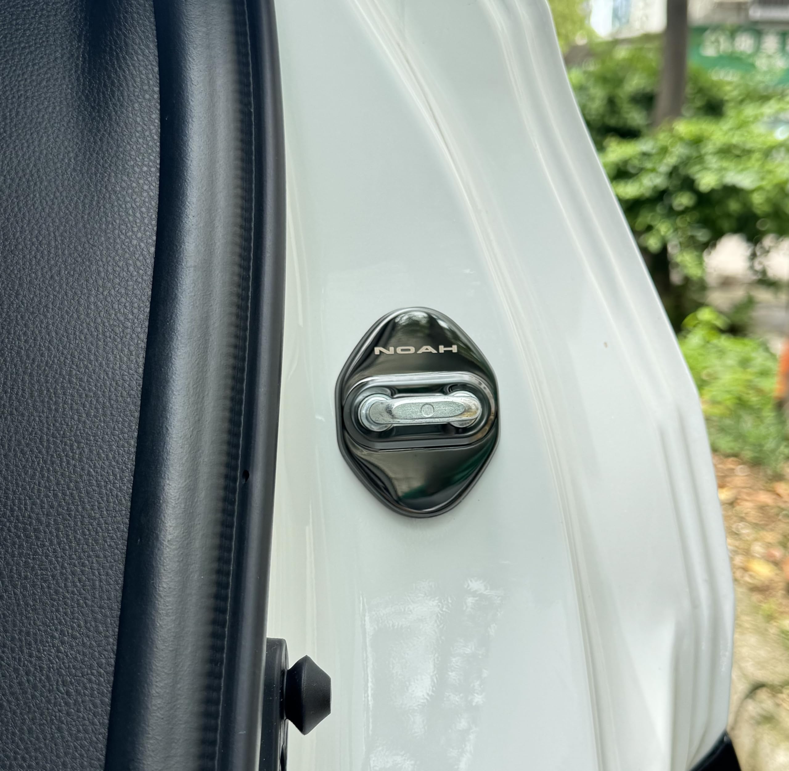 MEKOMEKO Новая накладка на замок двери Toyota NOAH 90 серии, накладка на замок, хромированная отделка, аксессуары, интерьер