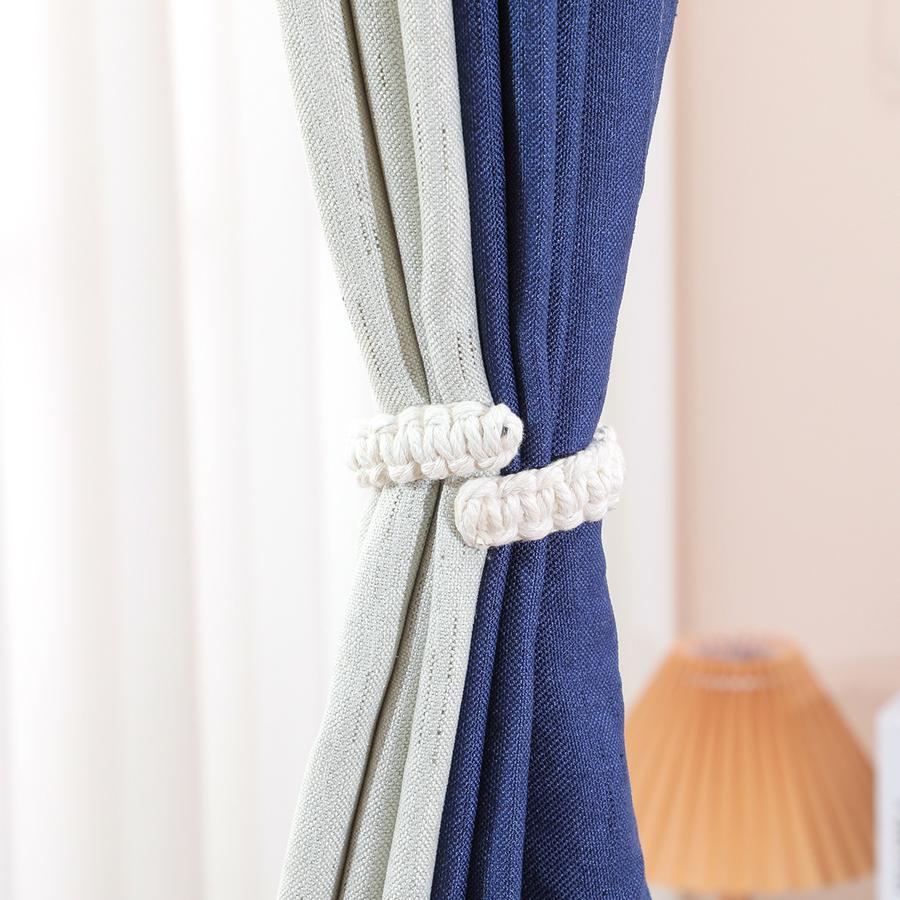 New Macrame Curtain Clips for Living Room Curtain Tiebacks Cord Binding
