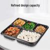 Disposable Divided Lunch Box Containers
