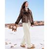 Betu Women's Amber Spliced Short Down Jacket