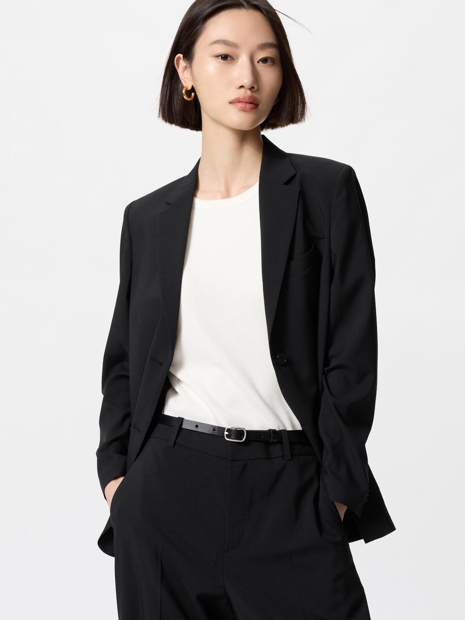 

Куртка Uniqlo Admiration свободного кроя 09 BLACK/WOMEN XS