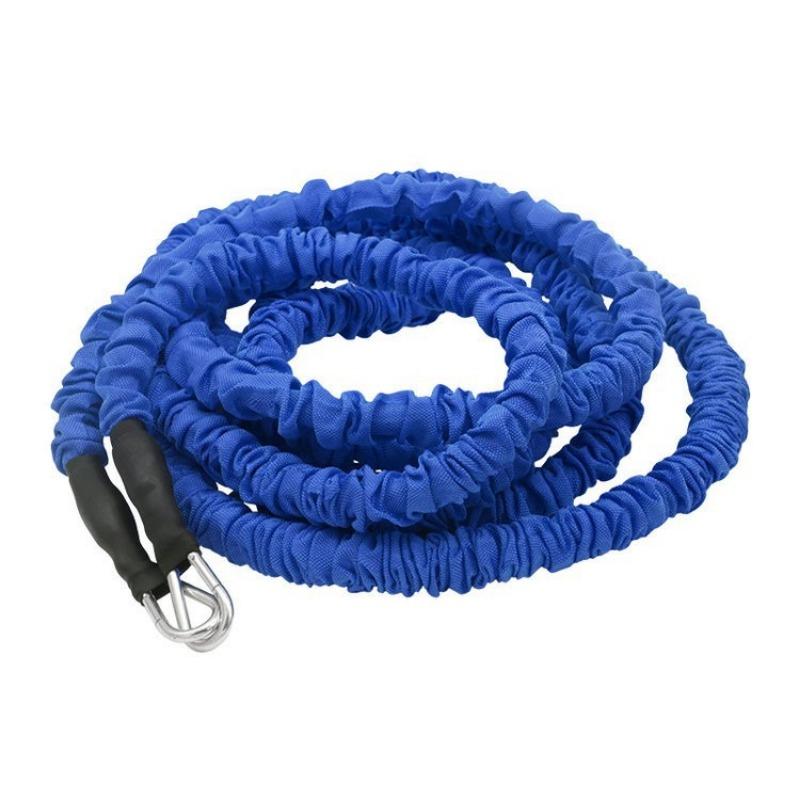 Double Resistance Rope Tension Rope Elastic Rope Track Running Explosive Power Bounce Physical Training Resistance Rope