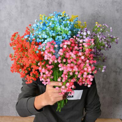 5/10 szt. Sztuczne Kwiaty Jasne Kolory Realistyczny Wygląd Dekoracyjne Wielokrotnego Użytku Życiowe Nie Wymagają Pielęgnacji Sztuczne Kwiaty Rękodzieło DIY Dekoracje Florystyczne