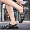 Sandalias de Plataforma para Hombre de Verano Chanclas de Playa Zapatos de Hombre Transpirables Huecos Calzado Slip-on para Jardín Chanclas para Hombre Zapatillas de Interior