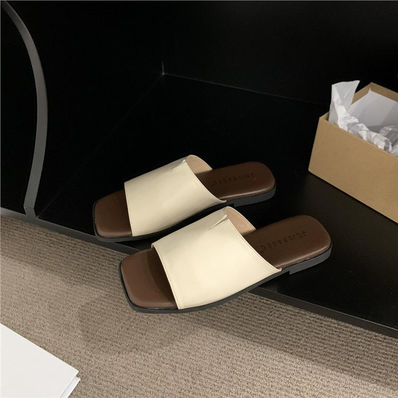 Fashion slippers women wear new summer fairy seaside beach soft flat bottom comfortable cool slippers