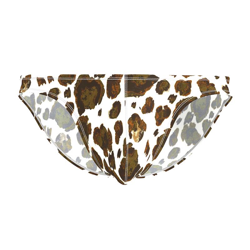 SEOBEAN Men's Low-Rise Bulge-Enhancing Triangle Briefs - Trendy Bikini Style