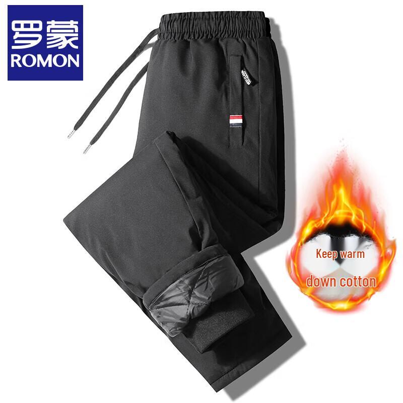 Romons Men's Winter Fleece-Lined Thermal Pants