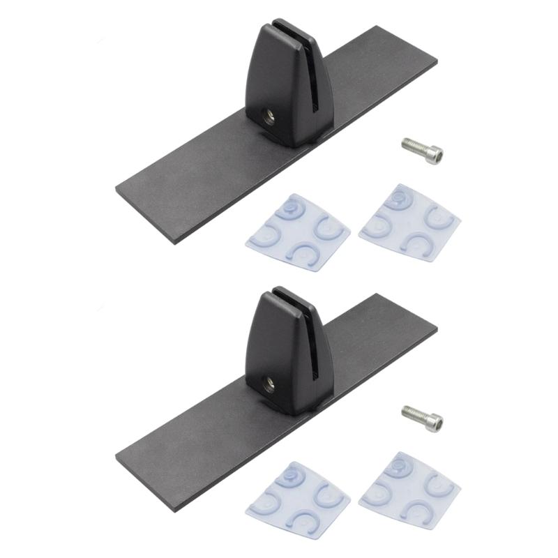 

Установка без сверления Огнеупорные кронштейны для экрана С регулируемым зажимом Держатели для экранов камина Ножки Простота использования чёрный