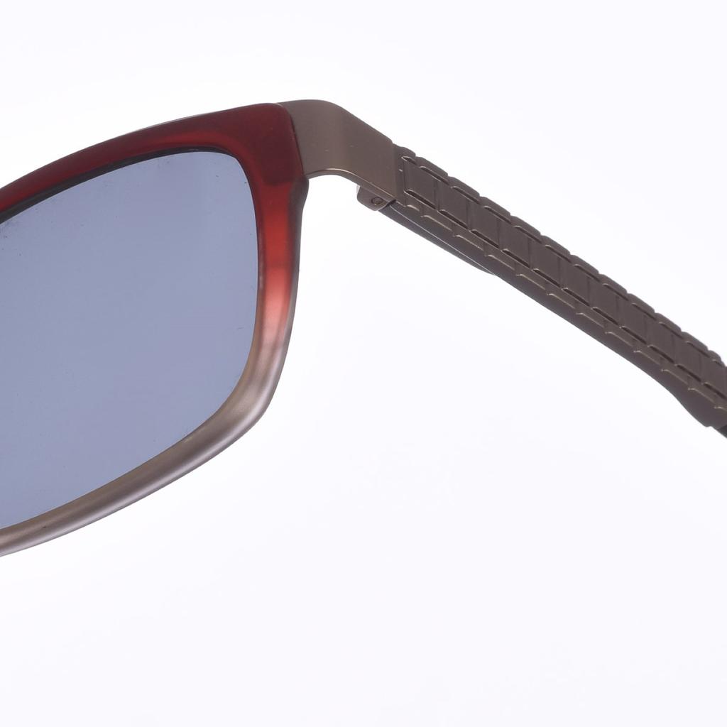 Quadratische Herrensonnenbrille Z406 aus Acetat und Metall