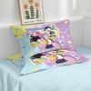 3pcs K-Pop Demon Hunters Printed Chipless Bedding Set Soft Dormitory Bedroom Multiple Sizes Machine Washable
