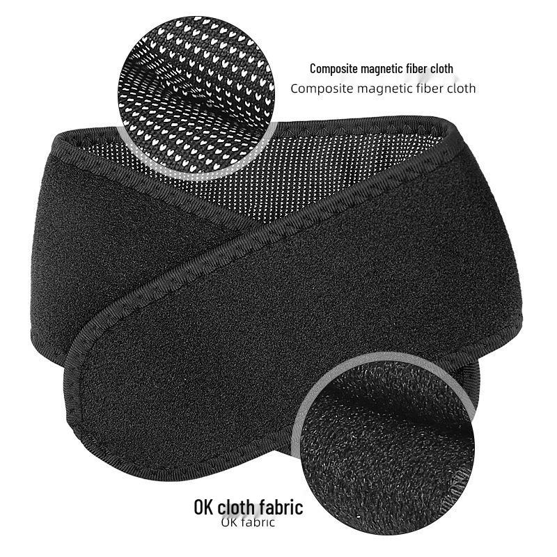 Magnetic Warm Windproof Neck Protector Brace with Fiber Cloth
