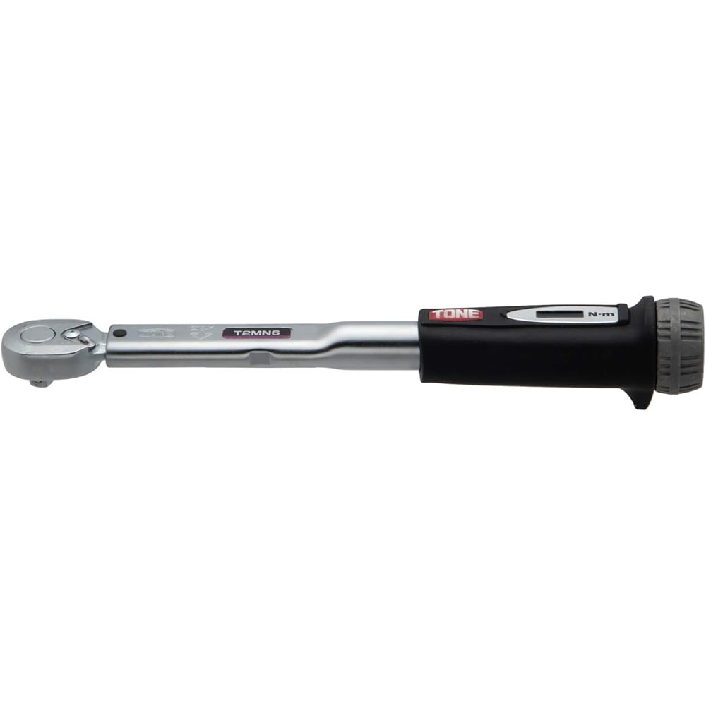 TONE Preset Torque Wrench Direct Set Type T2MN6-QL 6.35mm Drive 6N·m Black