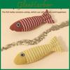 Pet Catnip Fish Chew Toy With Plush Material For Play And Dental Health