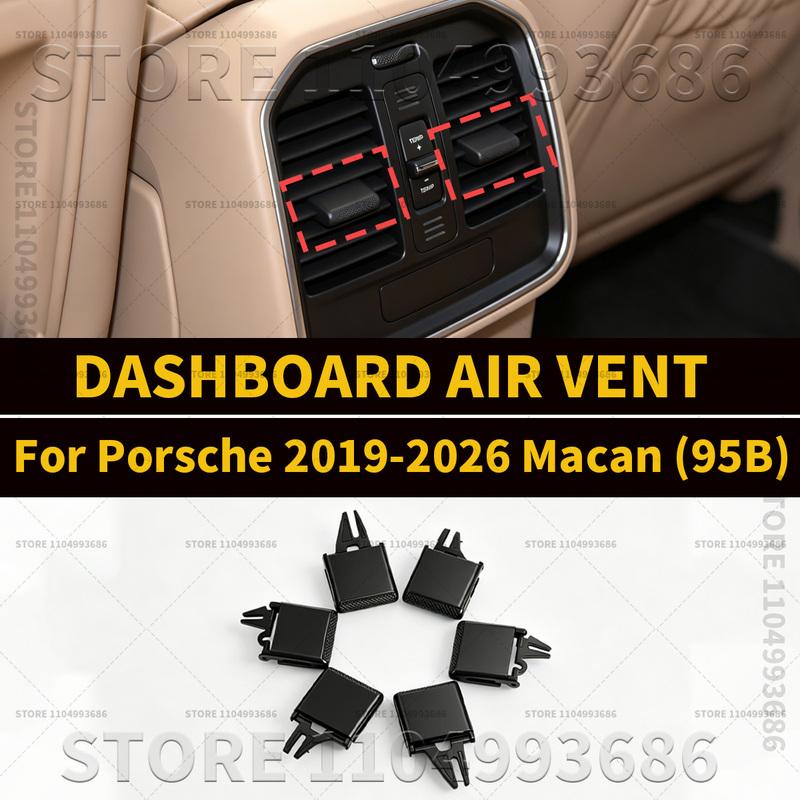 For Porsche      2024 2025 2026 Macan (95B) DASHBOARD AIR VENT OEM 95B819701H 95B819701HG0B 95B819110D