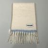 Autumn and winter new high-end scarf men's and women's niche simple shawl thickened warm versatile scarf
