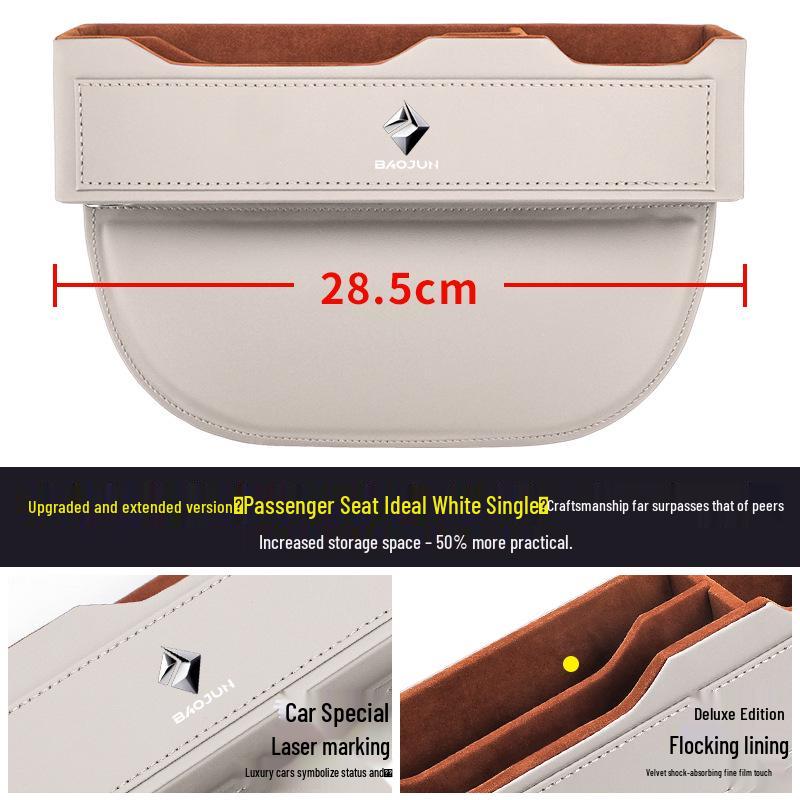 Boîte de rangement pour espace de siège de voiture pour modèles Baojun 560/510/310w/630/730