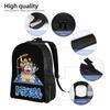 D-Doraemones Backpack for Men Women School College Students Bookbag Fits 15 Inch Laptop Manga Bags